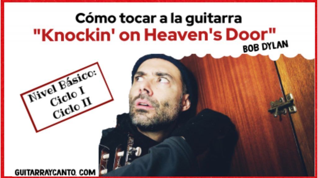acordes knockin on heaven's door